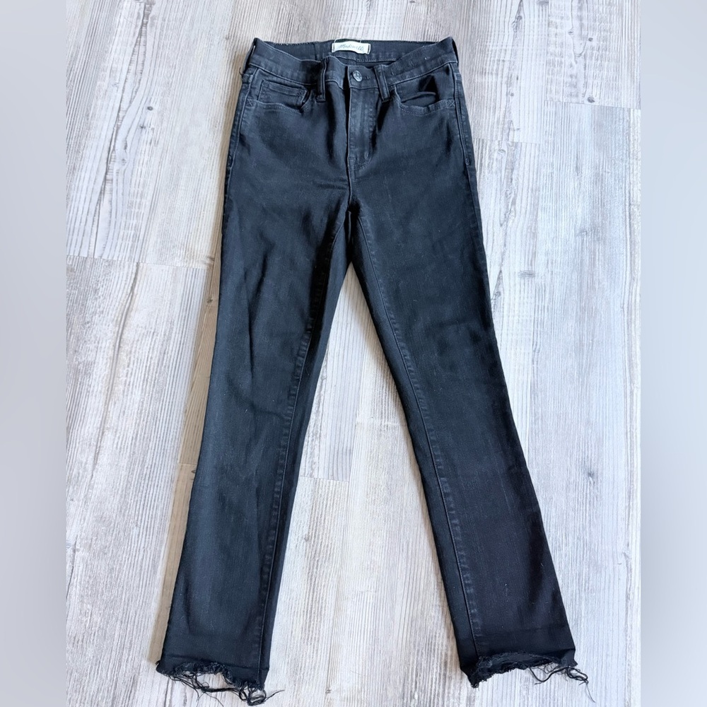 Roadtripper- Madewell high rise black skinny jeans size 24 - Picture 1 of 3